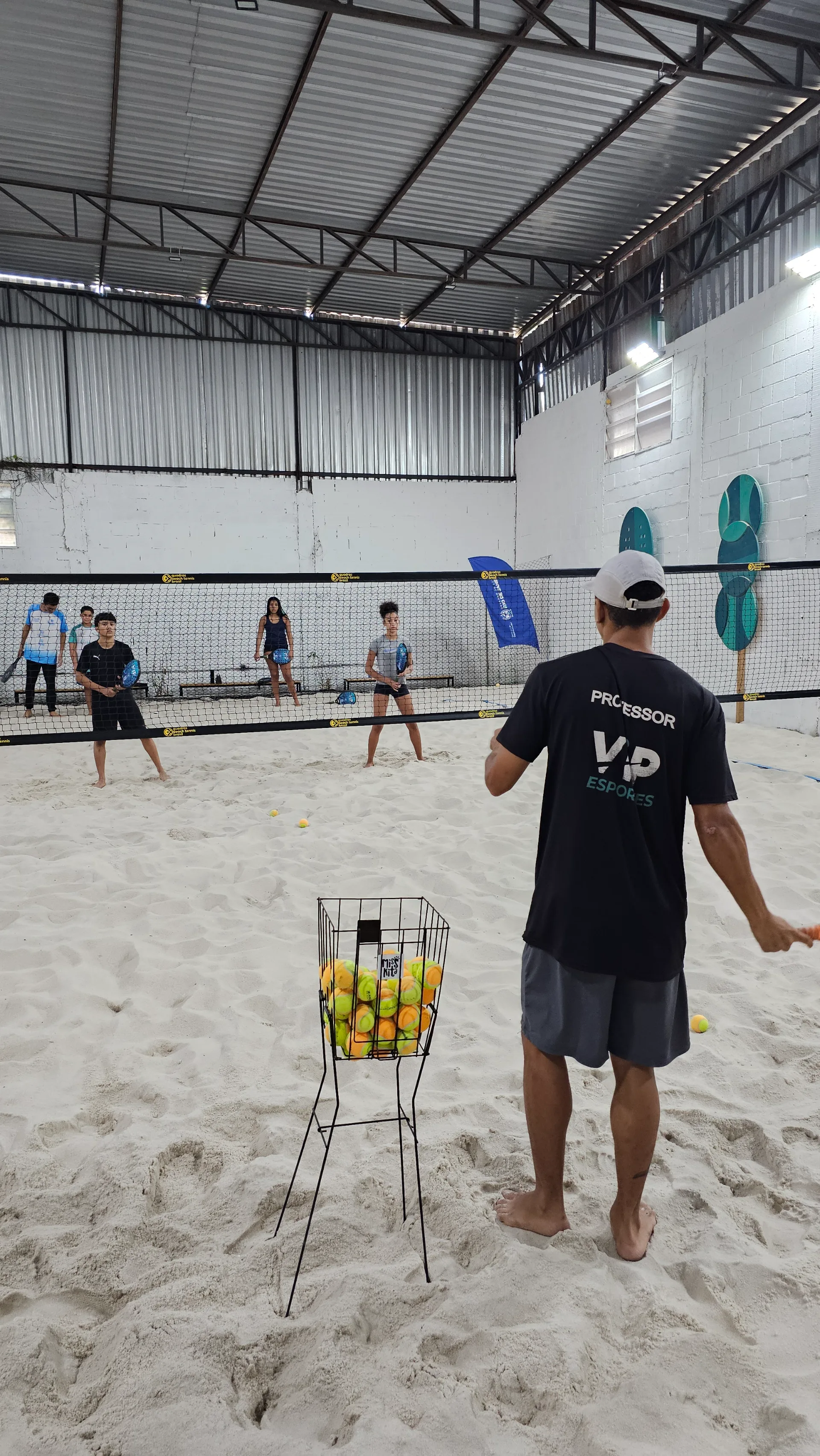 Projeto Social Guaratiba de beach tennis — inclusão pelo esporte